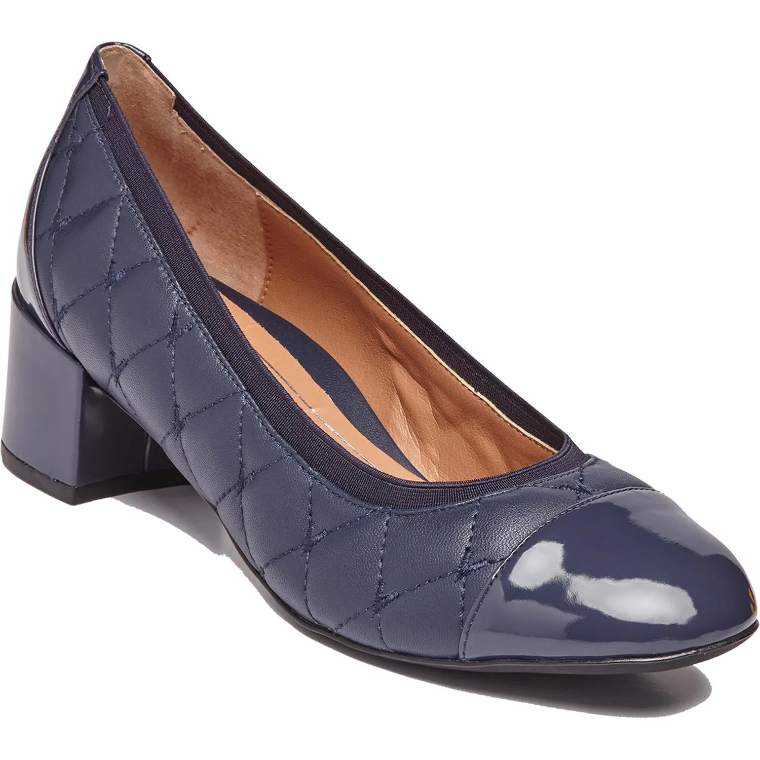 Women's Vionic Ruby Navy Leather/Patent