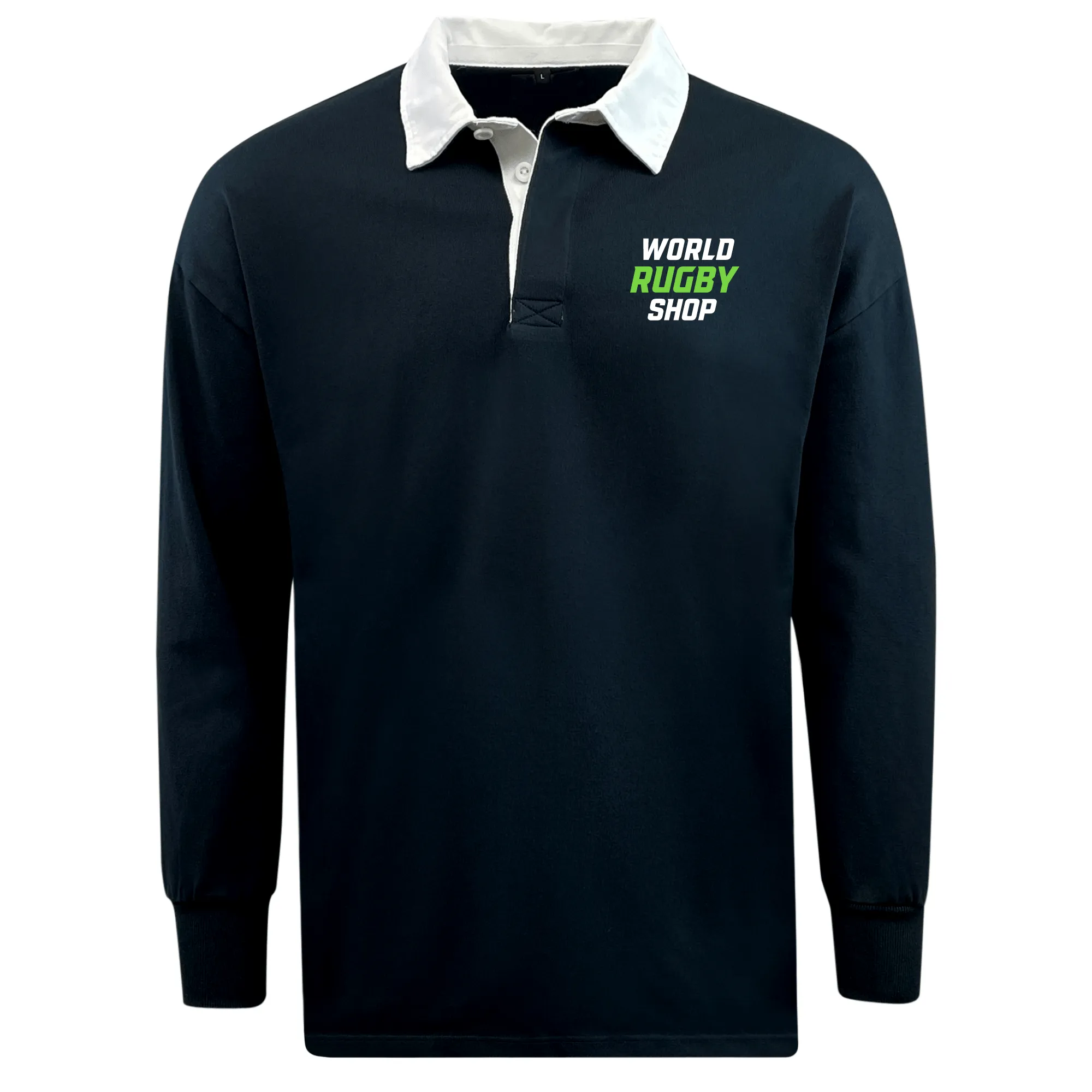 World Rugby Shop Classic Long Sleeve Solid Rugby Jersey