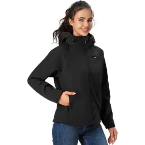 WWJ001-Heated Jackets for Women-Black