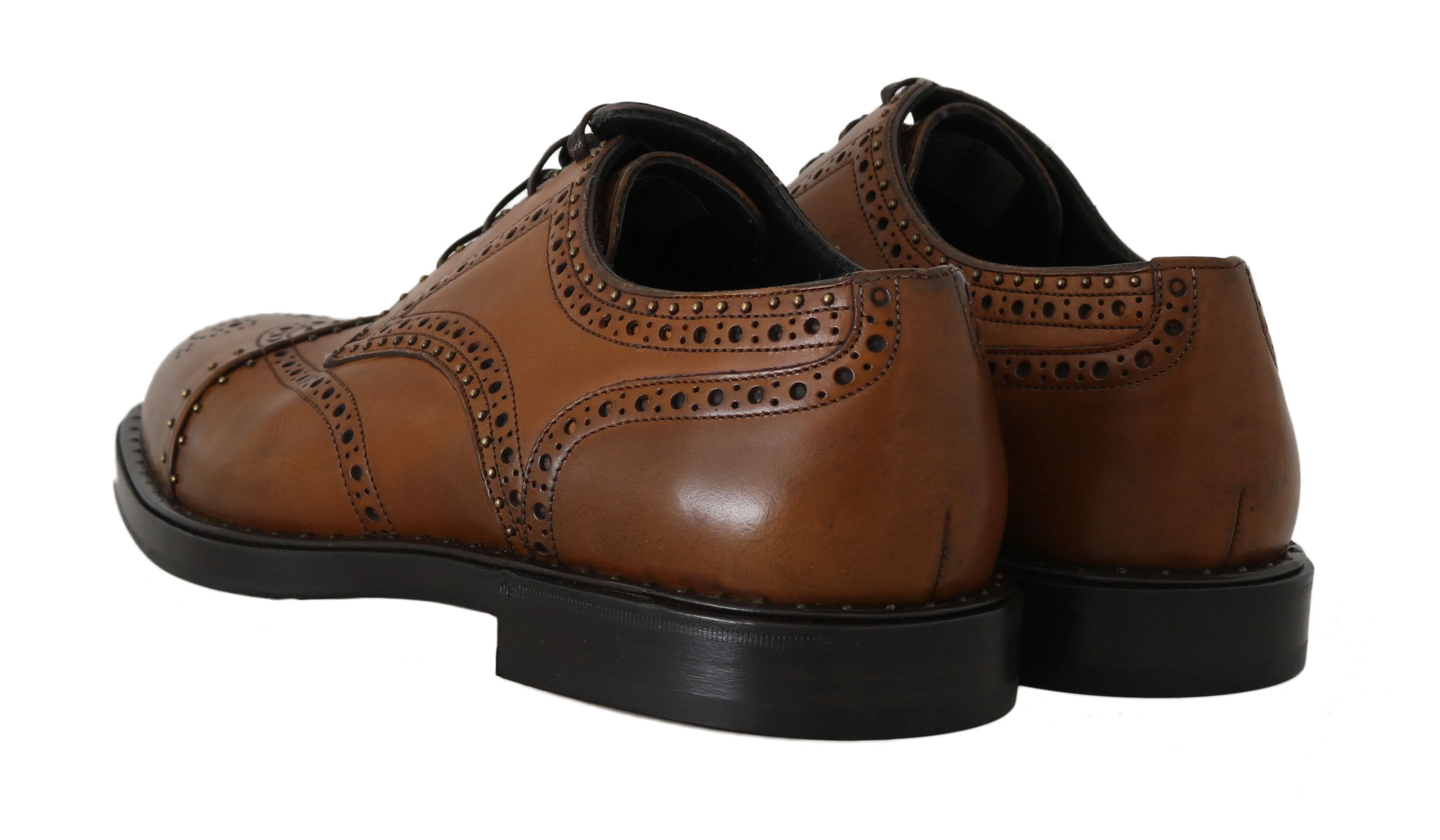Yellow Leather Derby Wingtip Oxford