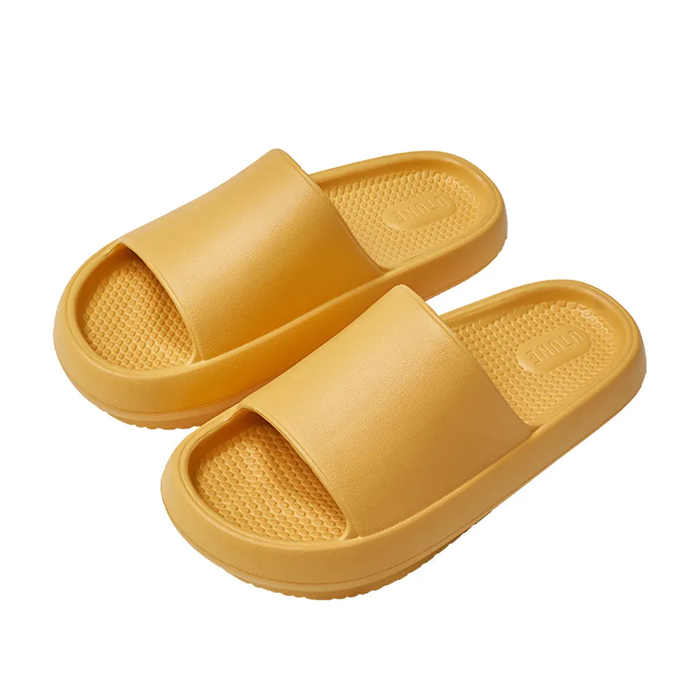 YouDiao EVA Negative Heel Slippers - Goose Yellow, Size 35-36
