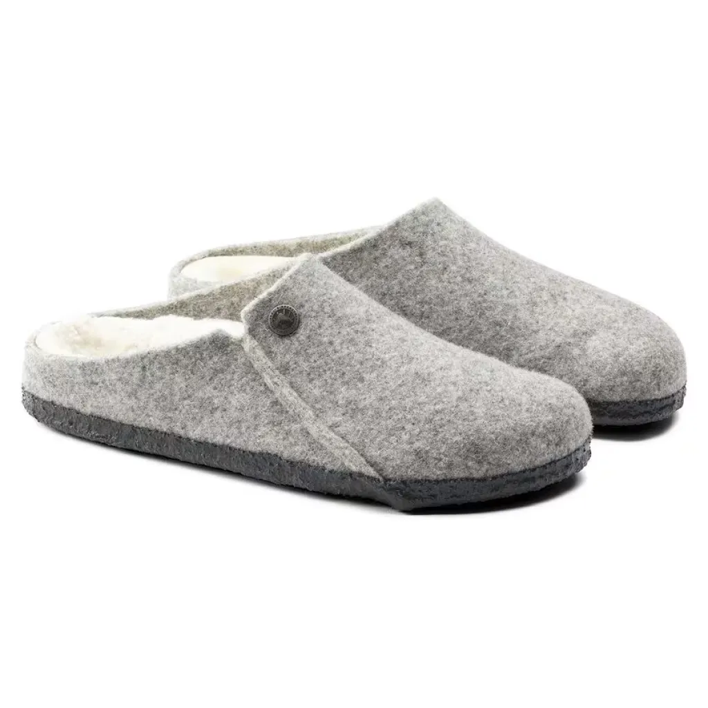 Zermatt Shearling Wool Felt - Light Gray - Regular Width
