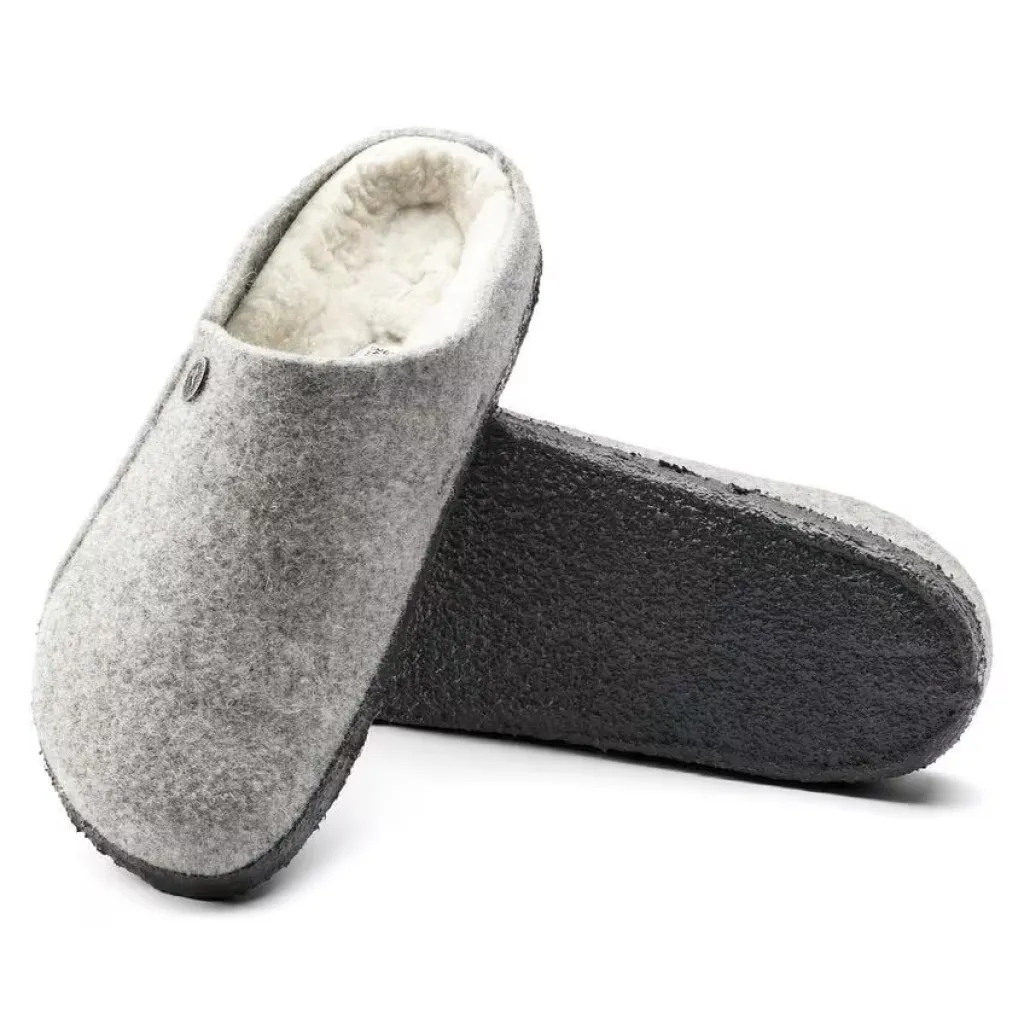 Zermatt Shearling Wool Felt - Light Gray - Regular Width