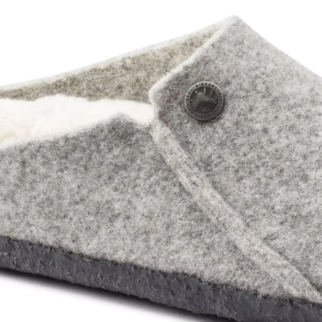 Zermatt Shearling Wool Felt - Light Gray - Regular Width