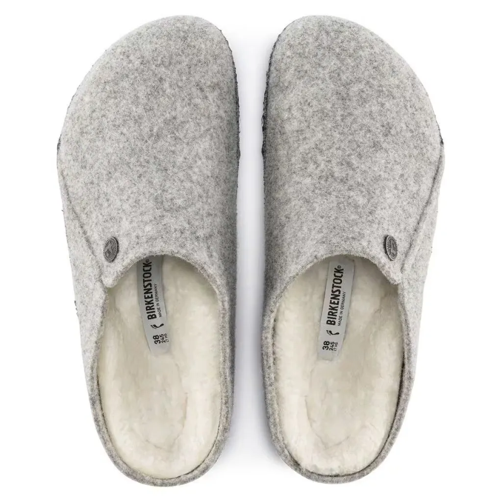 Zermatt Shearling Wool Felt - Light Gray - Regular Width
