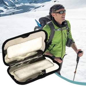 Zinc Alloy Charcoal Heated Warmer Reusable Outdoor Hand Warmer Small Handy Warmer Heater for Outdoor Camping Hiking Fishing